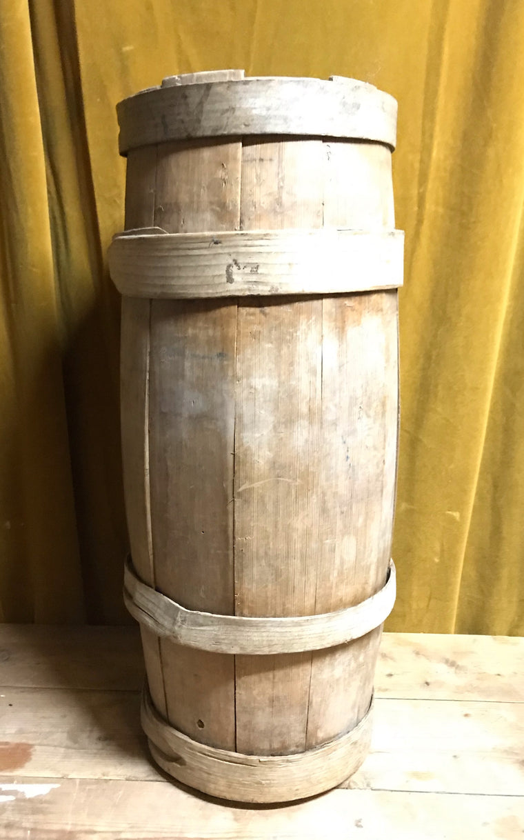 Vintage  European Wooden Churn #3916a
