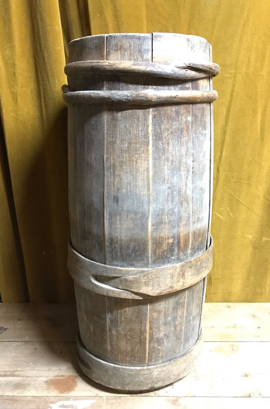 Vintage  European Wooden Churn #3916c