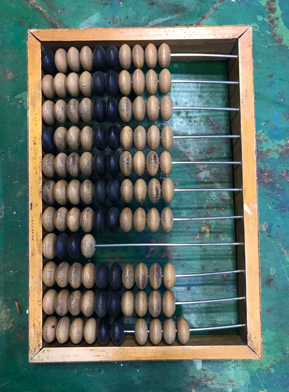 Vintage European Abacus #3919a