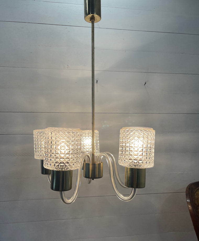 Vintage Mid Century   Celing  Light  #3786