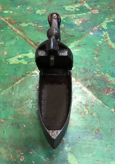Vintage  Cast- Iron Iron  #3921b
