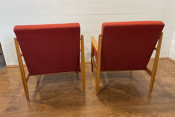 Mid Century "Tatra Nabytok" Arm Chairs #3798