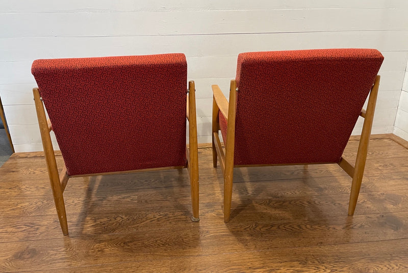 Mid Century "Tatra Nabytok" Arm Chairs #3798