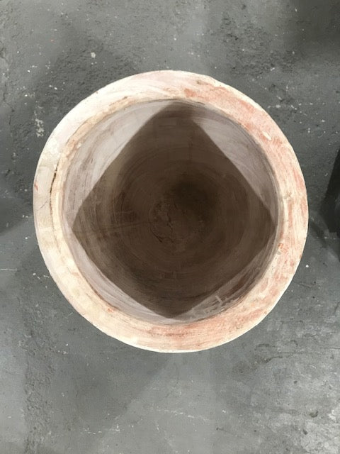 Vintage Turkish Terracotta  Big Mouth Pot #3930