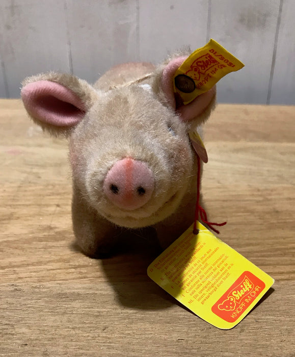 Vintage German Steiff Pig #s10