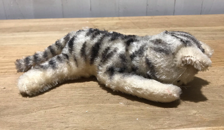 Vintage German Steiff Sleeping Cat  #s13