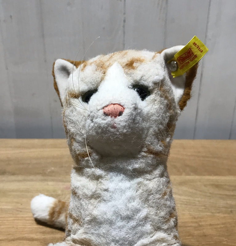 Vintage German Steiff Playfull Cat  #s15