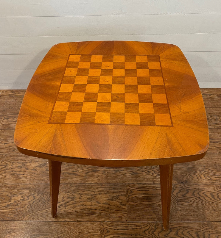 Vintage Mid Century  "Chess" Coffee Table  #3782