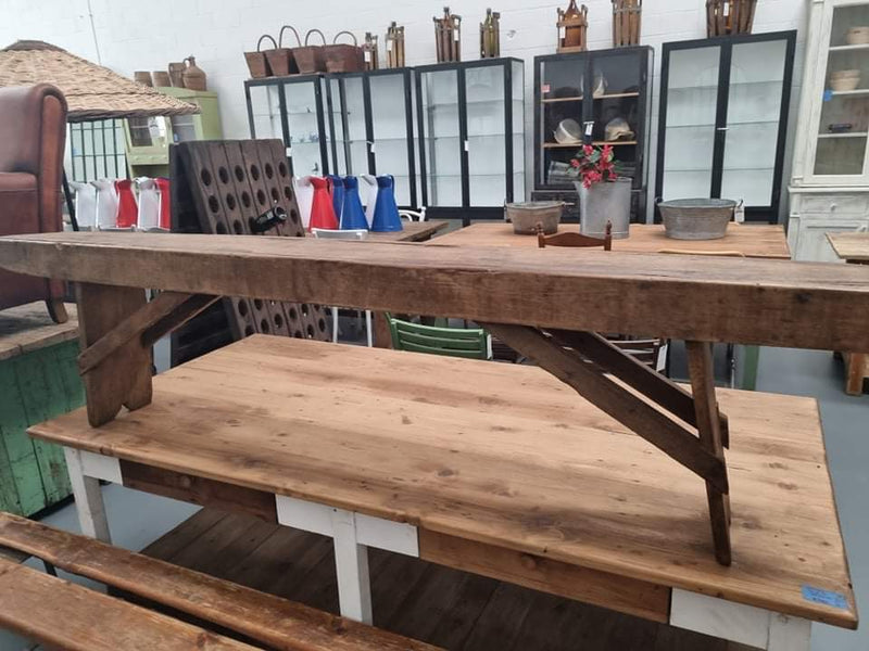 Vintage European Kitchen Bench Seat # 3602 D Byron