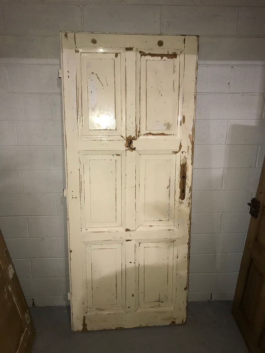 Vintage French wooden house door #2565/72