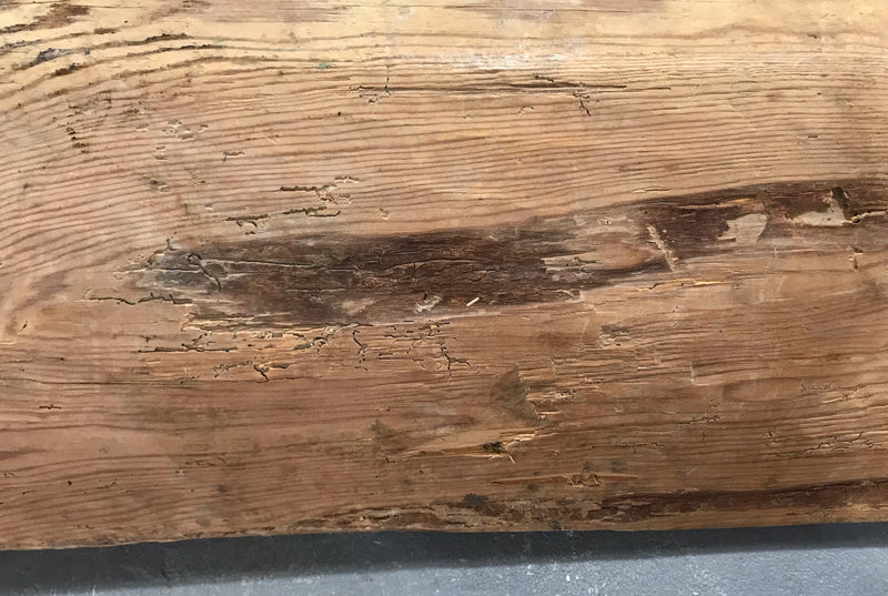 Rustic Turkish Wooden Dough Bowl #3978