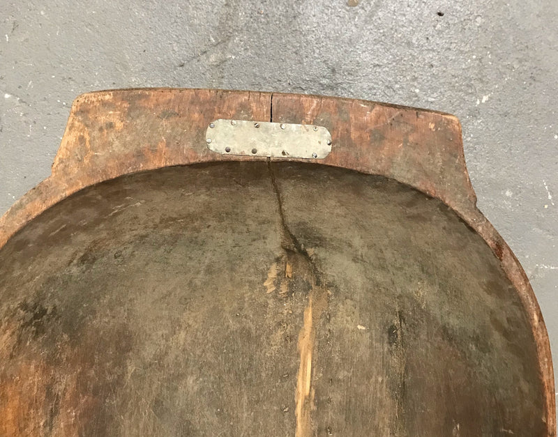 Rustic  European Wooden Bowl #3984