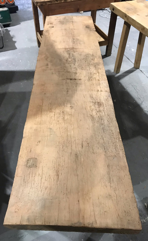 Vintage European Wooden Console Table  #3999