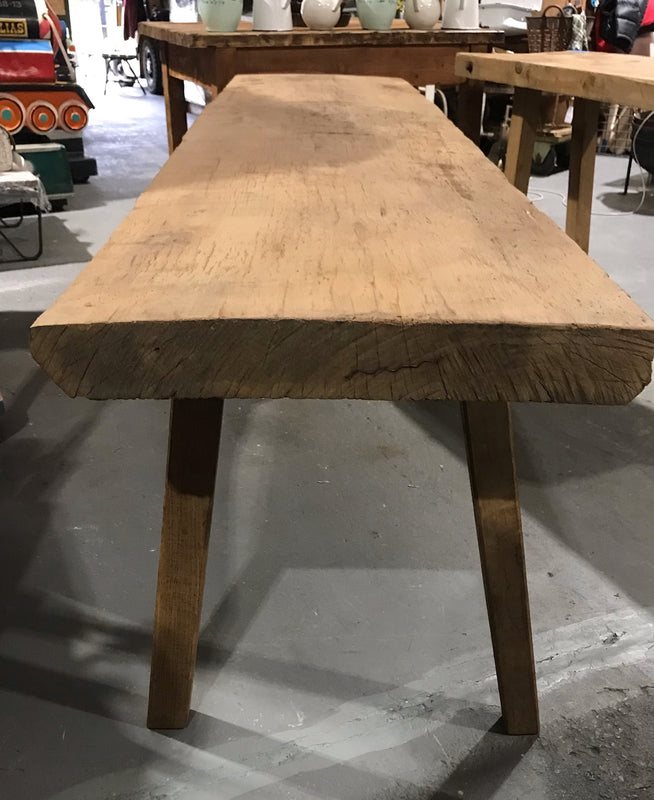 Vintage European Wooden Console Table  #3999