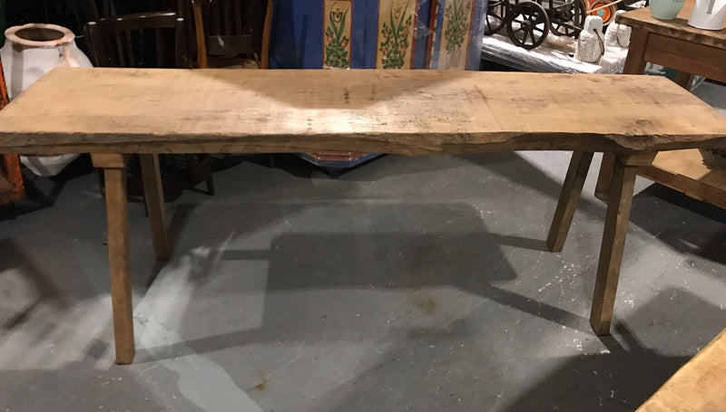 Vintage European Wooden Console Table  #3999