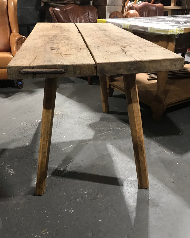 Vintage European Wooden Console Table  #4000