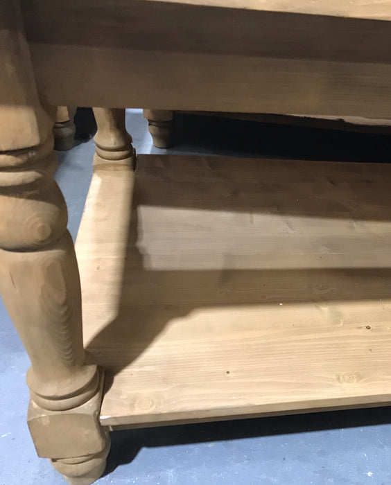 Vintage European Kitchen Island Table  #4008