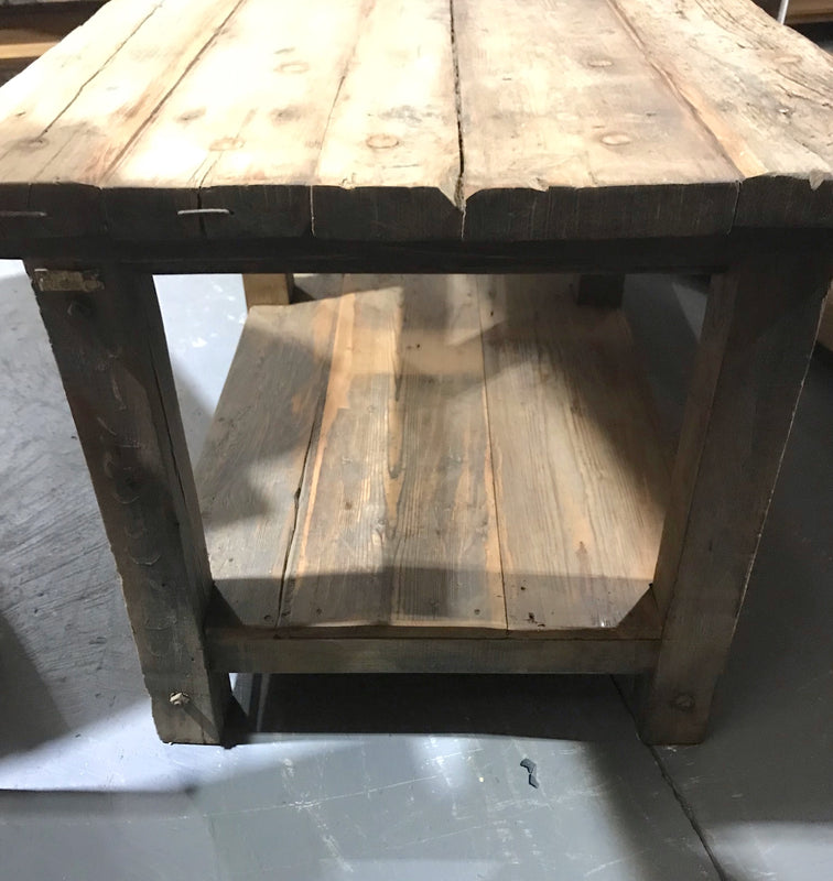 Vintage European Kitchen Island Table / Work Bench #4012