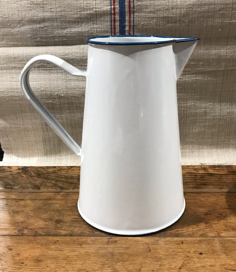 Old Stock (Never Used) European Enamel Pitcher #4023