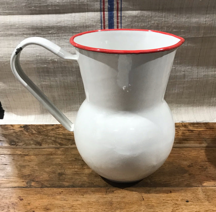 Old Stock (Never Used) European Enamel Pitcher #4024