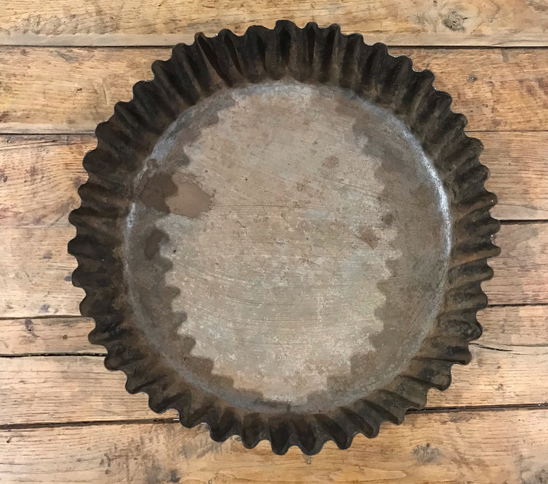 Rustic  European Metal Baking Dish / Mould  #4040