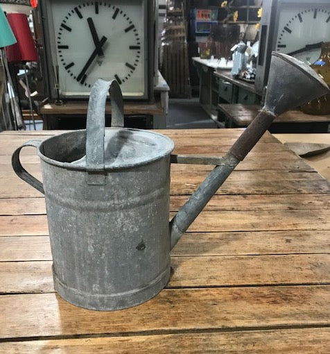 European Vintage  Galvenized Watering Can  #4060