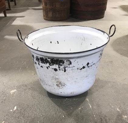 Vintage European Enamel  Cauldrons #4071