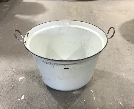 Vintage European Enamel  Cauldrons #4074