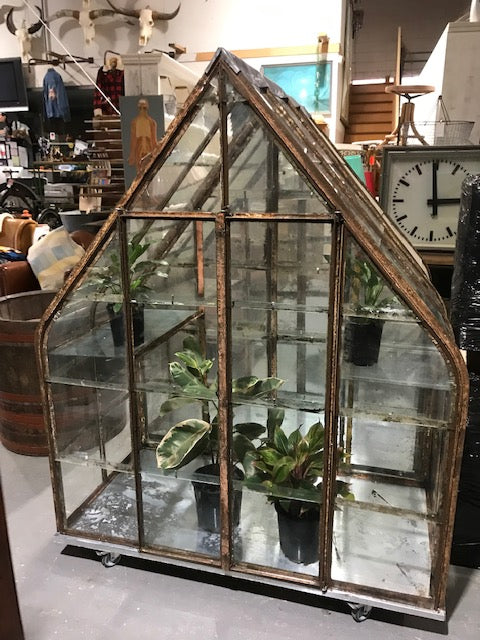 Vintage French Garden Glass House  #4107