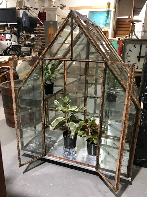 Vintage French Garden Glass House  #4107