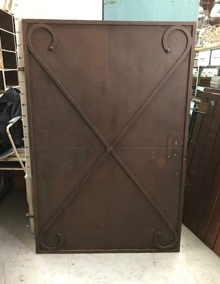 Vintage European Metal Door #4109 Byron