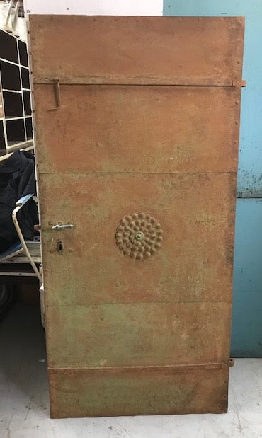 Vintage European Metal Door #4111 Byron