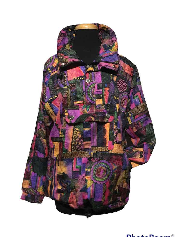 Vintage Ski  Anorak Jacket  #C329  Free AUS Postage