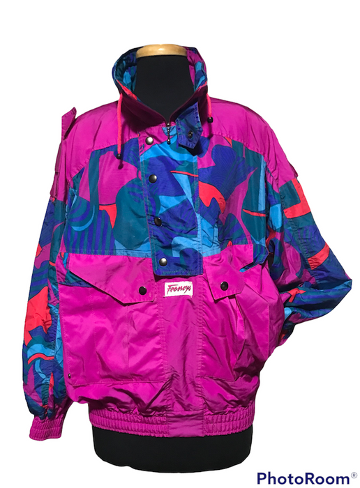 Vintage Ski Anorak Jacket  #C330  Free AUS Postage