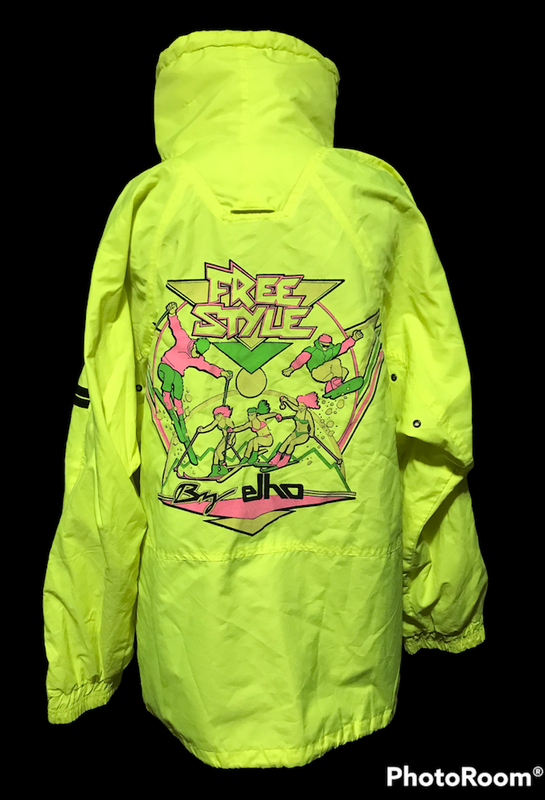 Vintage Ski Anorak Windbreaker Jacket  #C333  Free AUS Postage