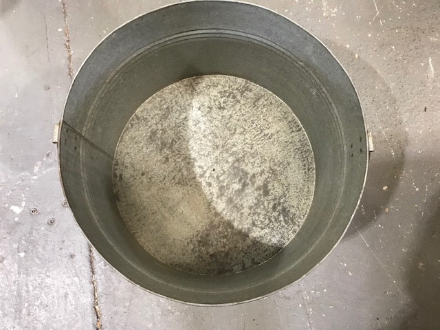 Vintage  European Metal Tub # 4134