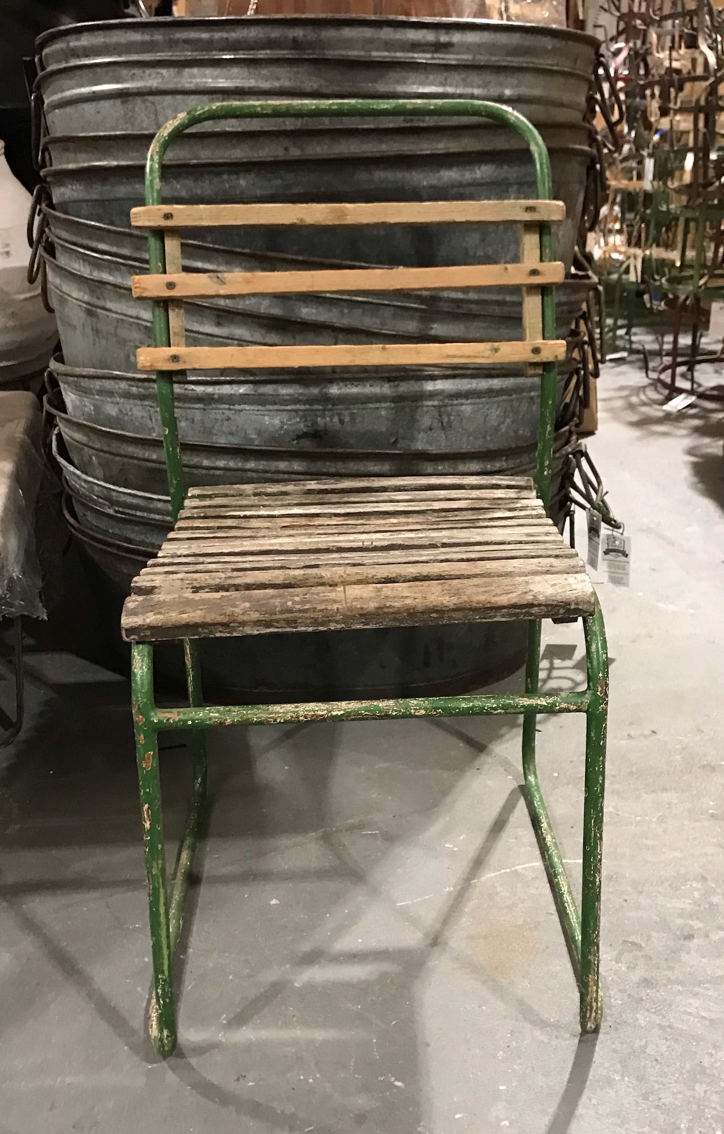 Vintage Rustic Garden Chair  #4147