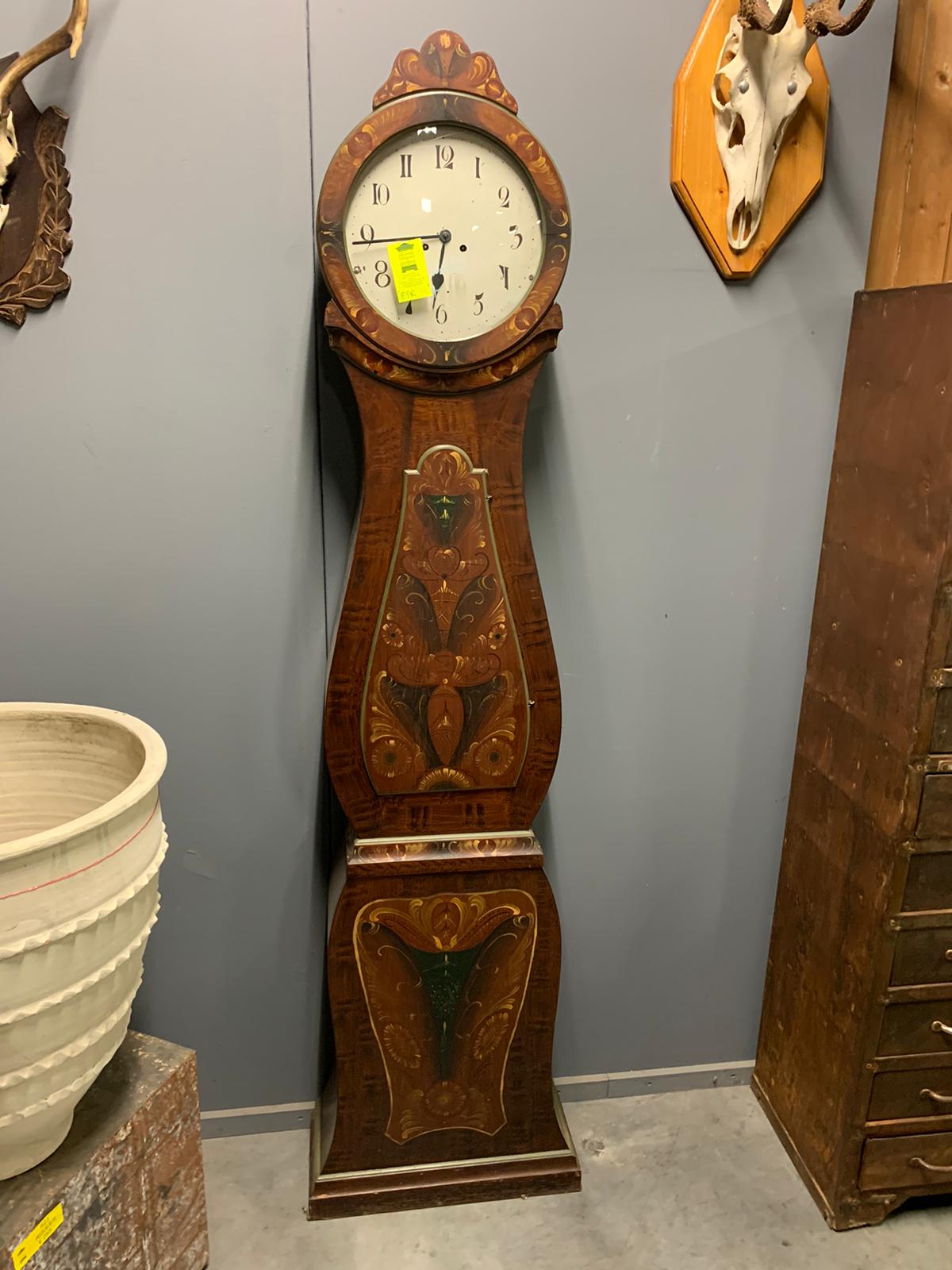 Antique Swedish Mora clock VLS #3186