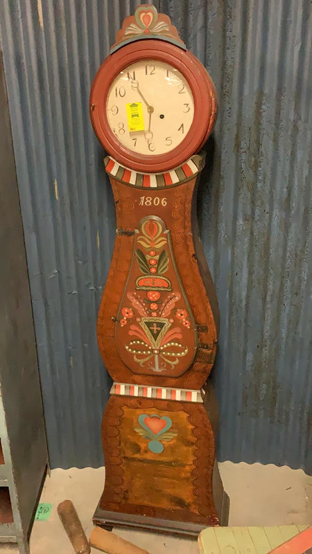Antique Swedish Mora clock VLS # 3185 Byron