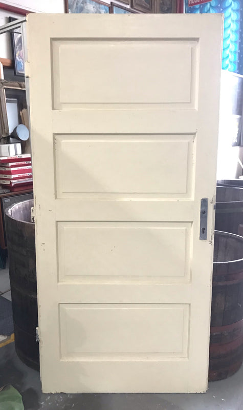 Vintage European Wooden  Door  #4156