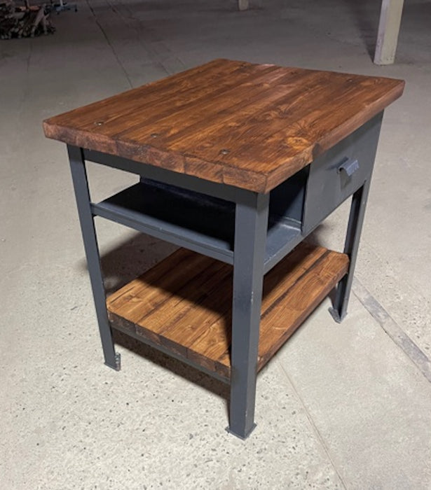 Vintage European Workbench / Kitchen Island #3781 Byron