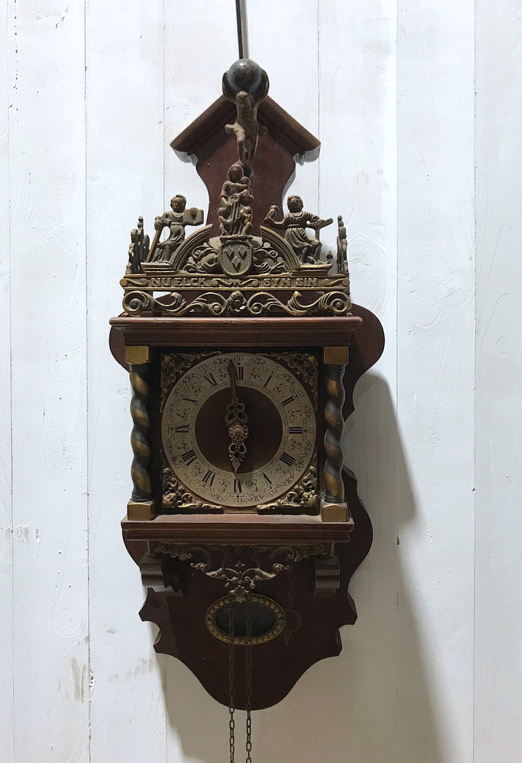 Vintage Dutch Cuckoo  Clock #4199