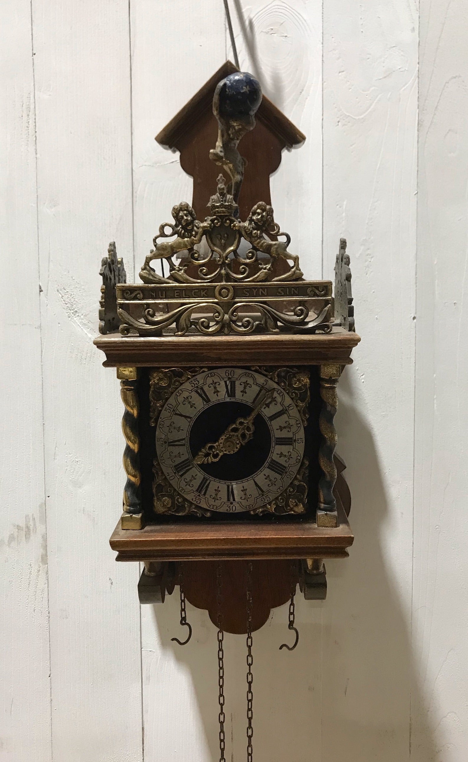 Vintage Dutch Cuckoo  Clock #4200