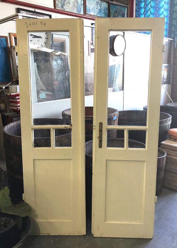 Vintage European Wooden  Door  #4216