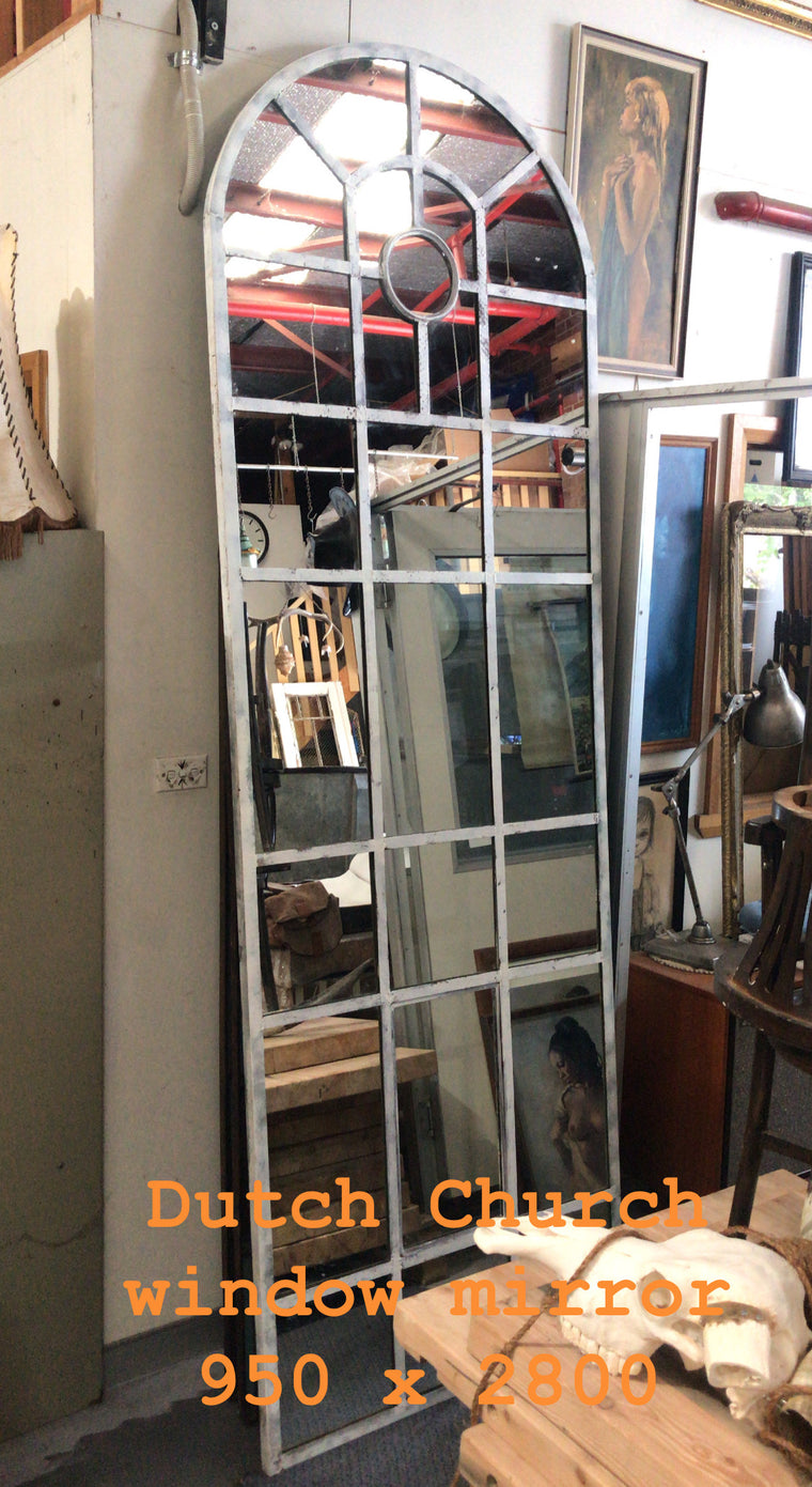 European Cast Iron  Church Window Mirror # 3050 Byron