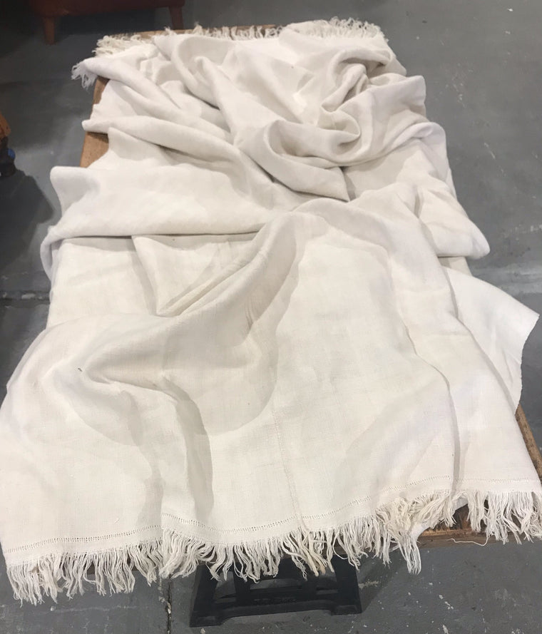 1940s  Linen/Hemp Sheet    #4224  (Read Information About This Item)