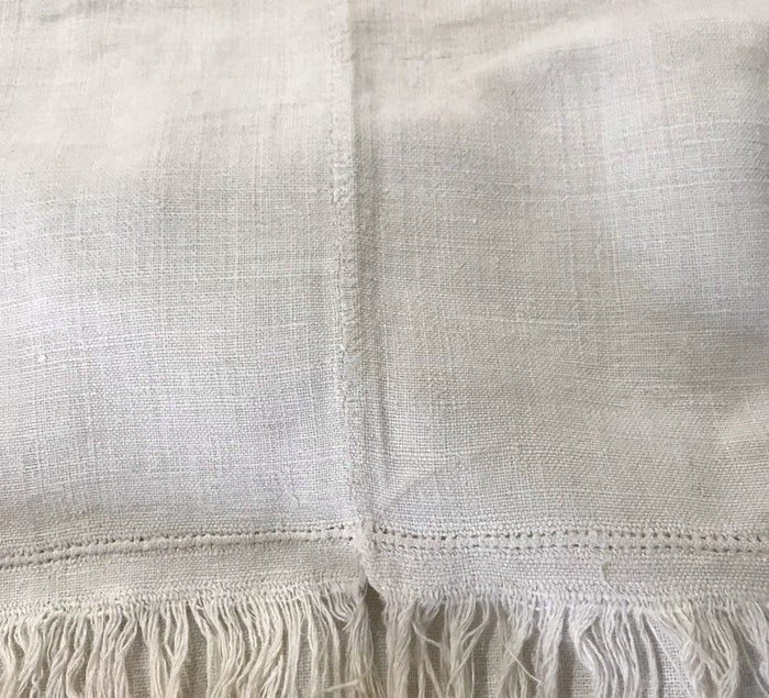 1940s  Linen/Hemp Sheet    #4224  (Read Information About This Item)