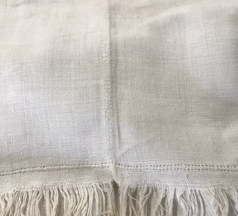 1940s  Linen/Hemp Sheet    #4224  (Read Information About This Item)