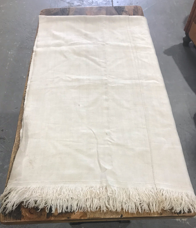 1940s  Linen/Hemp Sheet    #4224  (Read Information About This Item)