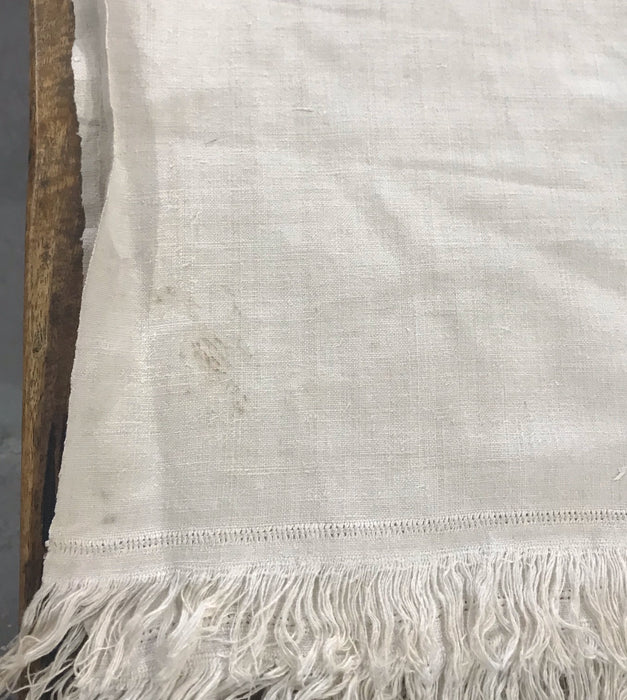 1940s  Linen/Hemp Sheet    #4224  (Read Information About This Item)